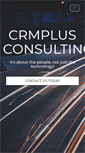 Mobile Screenshot of crmplusconsulting.com